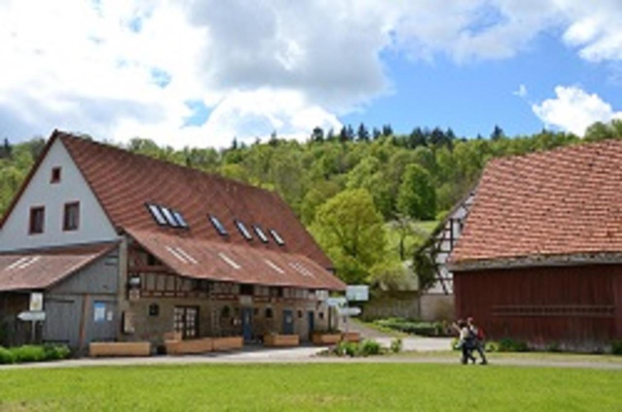 Gasthaus Holdermuehle Creglingen Dış mekan fotoğraf
