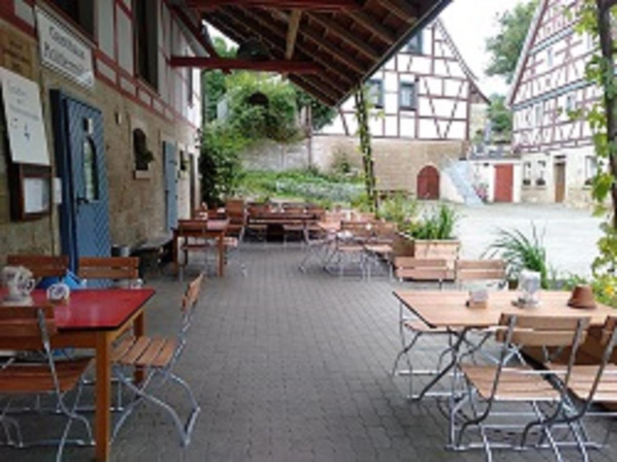 Gasthaus Holdermuehle Creglingen Dış mekan fotoğraf