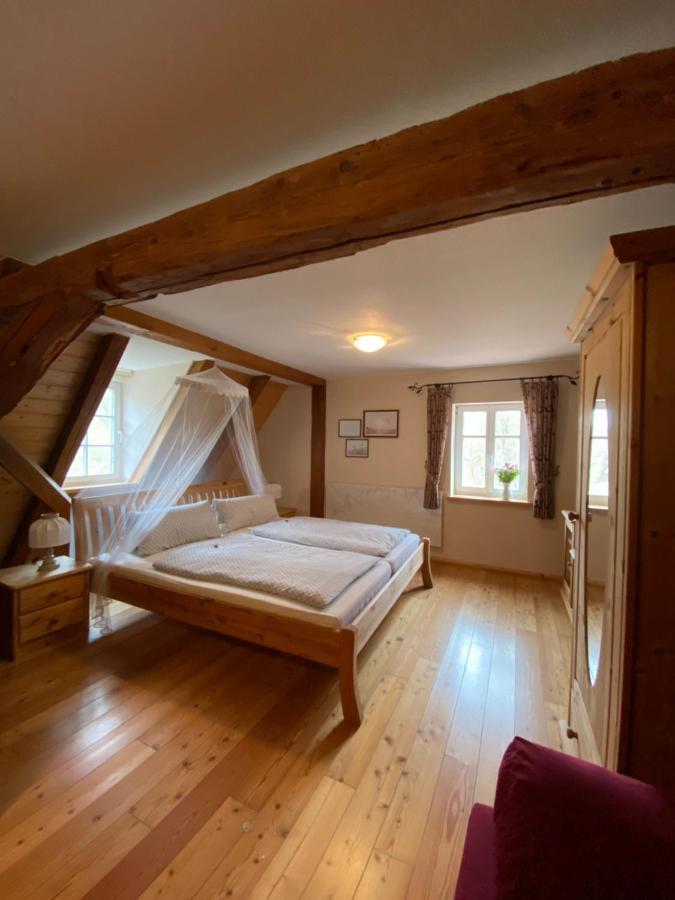 Gasthaus Holdermuehle Creglingen Dış mekan fotoğraf